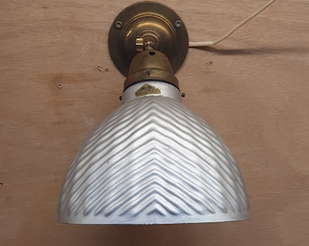 Vintage wall light 1930's Helioray original and unique made in England