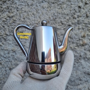 Cafetière Stella Arianna 2-1 tasses en acier inoxydable 18/10 Moka en acier inoxydable Fabriquée en Italie Espresso Cuisinière