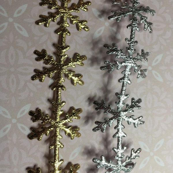 Snowflake Trim Etsy