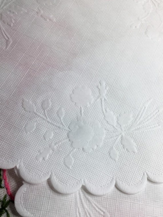 White Damask Rose Doilies for Junk Journals Mixed Media Collage Paper Craft  - Etsy