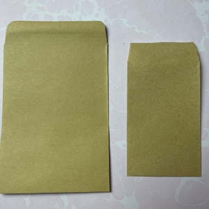 Kraft Seed Envelopes for Junk Journals Mixed Media Collage Sewing
