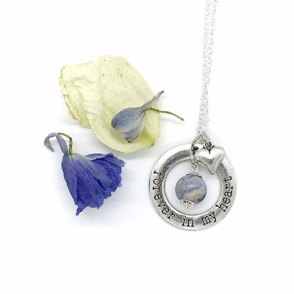 Memorial Flower Jewelry Etsy