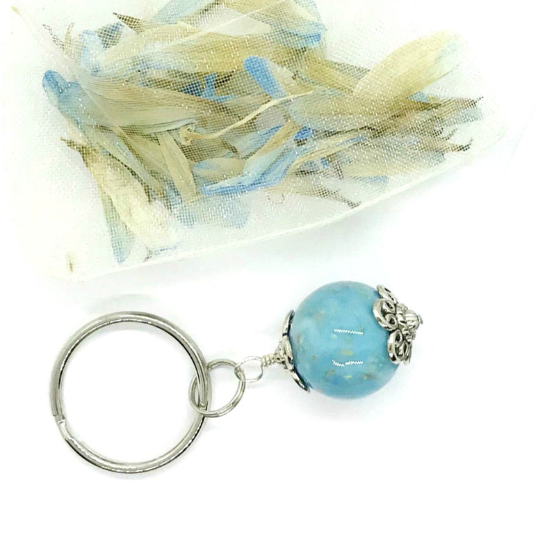 Flower Petal Keepsakes / Key Ring / Funeral Flowers / Wedding Etsy
