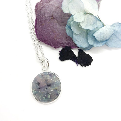 Keepsake and Memorial Jewelry / Handmade Flower Petal Beads / Etsy