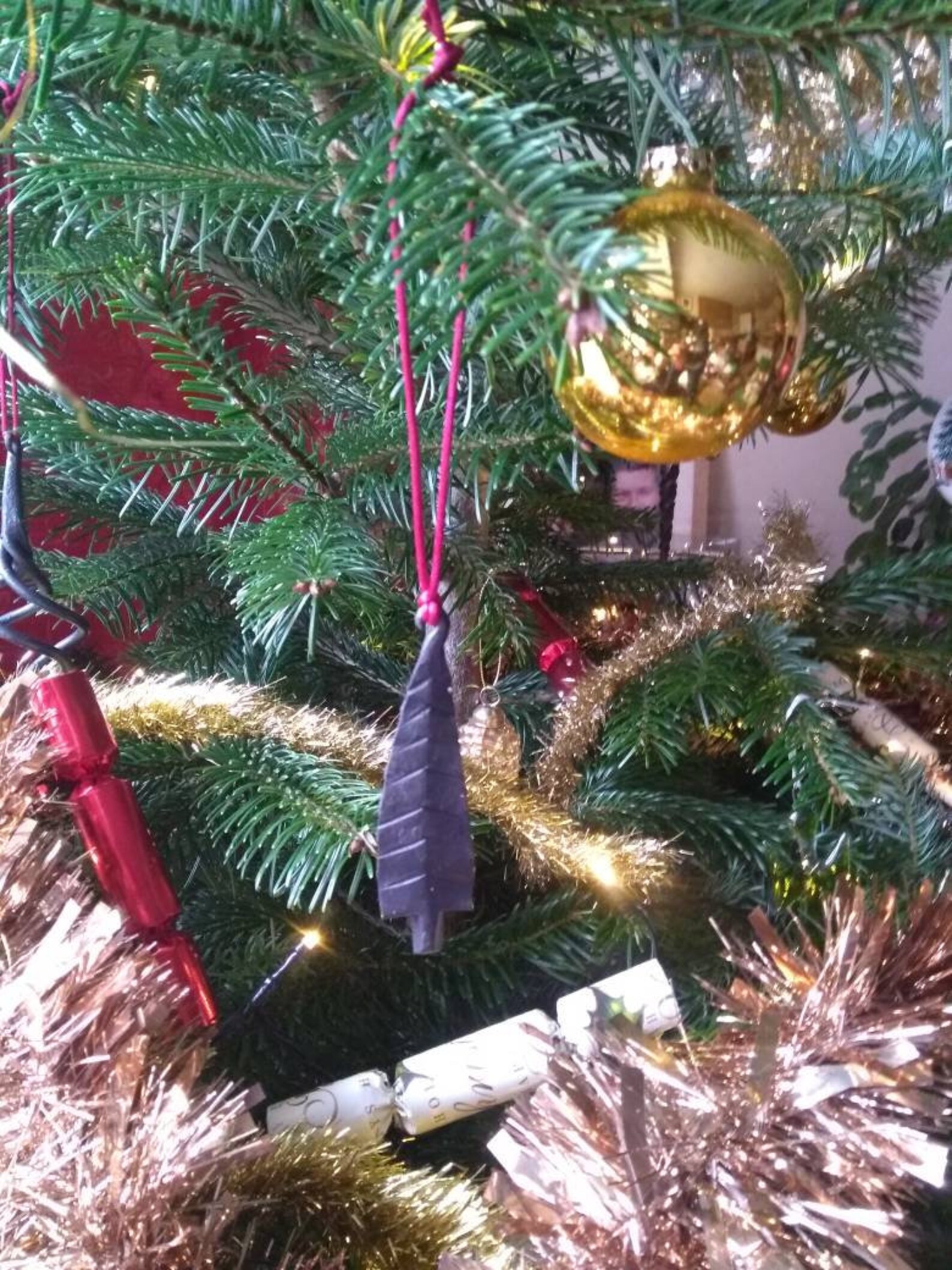 Hanging Christmas tree decoration Etsy