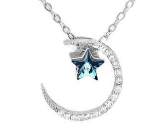 Starry Moon Necklace