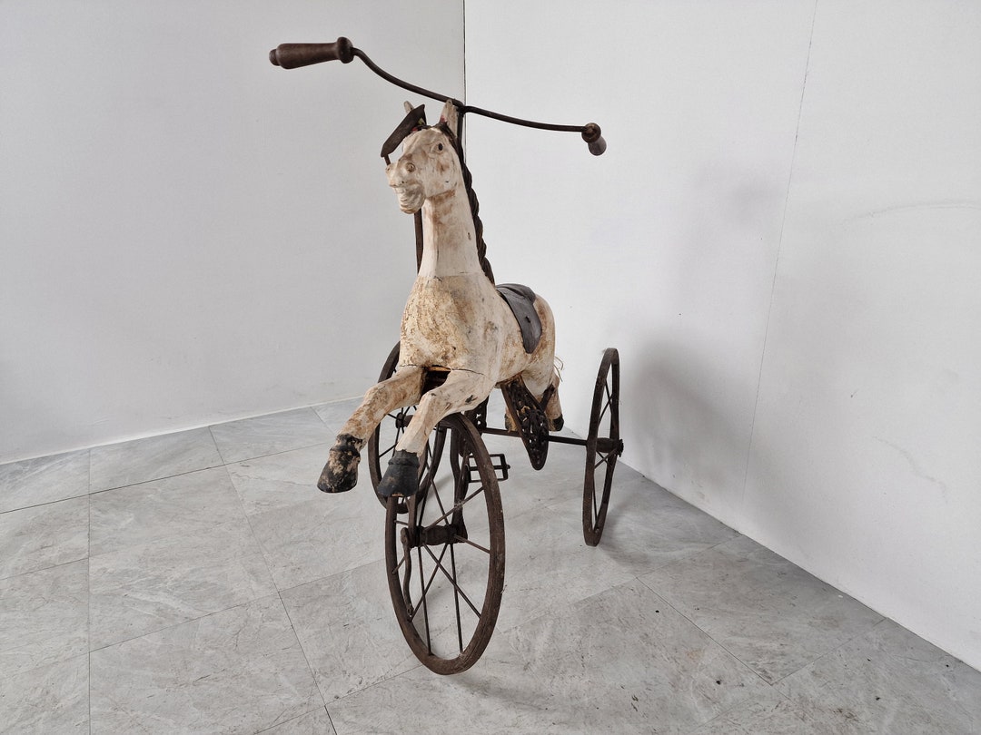 Antique Riding Horse, 1900s Vintage Riding Horse Vintage Toys Antique