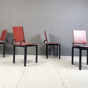Post modern dining chairs, 1980s  - vintage design dining chairs - vintage dining chairs - design dining chairs
