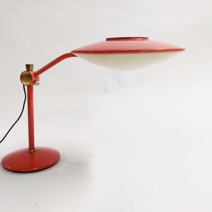 Dazor desk lamp model 2008, 1950s - mid century modern desk lamp - adjustable desk lamp - space age desk lamp