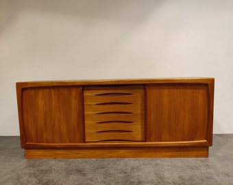 Mid century sideboard by Dyrlund, 1960s - scandinavian sideboard - vintage wooden sideboard - mid century dressoir