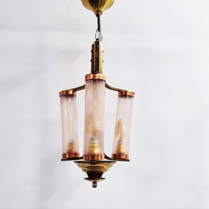 Authentic 1920's 1930s Chandelier Victorian Light Fixture.Art NouveauArt Deco chandelier, metal tassel.Five Hubbel light sockets Chandelier Authentic 1920's 1930s Chandelier Victorian Light Fixture.Art NouveauArt Deco chandelier, metal tassel.Five Hubbel light sockets Chandelier