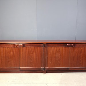 Walnut sideboard by Franz Xaver Sproll, 1960s - vintage credenza - vintage sideboard - vintage design sideboard