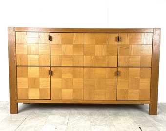 Vintage highboard by Frans Defour for Defour, 1970s - mid century modern sideboard - vintage sideboard - large sideboard