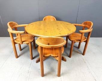 Rainer Daumillerチェア4脚セット、ミッドセンチュリースタイル、ブナ