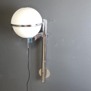 Pusicona lamp by Franco Milletti for Artemide, 1960s - vintage italian wall lamp - adjustable wall lamp