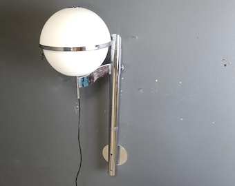 Lámpara Pusicona de Franco Milletti para Artemide, años 60 - aplique vintage italiano - aplique orientable