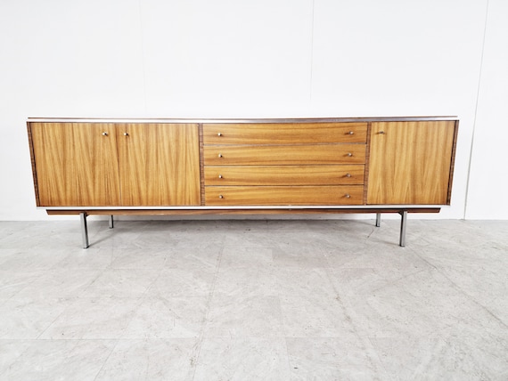 Vintage sideboard by Pieter De Bruyne for AL Meubel, 1960s - mid century modern sideboard - belgian design sideboard