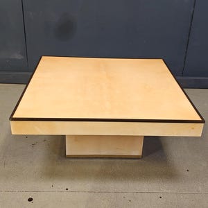Aldo Tura Lacquered Goatskin Coffee Table, 1960s  - italian coffee table - vintage  coffee table - aldo tura coffee table