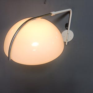 Vintage wall lamp by Luigi Massoni for Guzzini, 1970s - vintage italian wall lamp - guzzini wall lamp