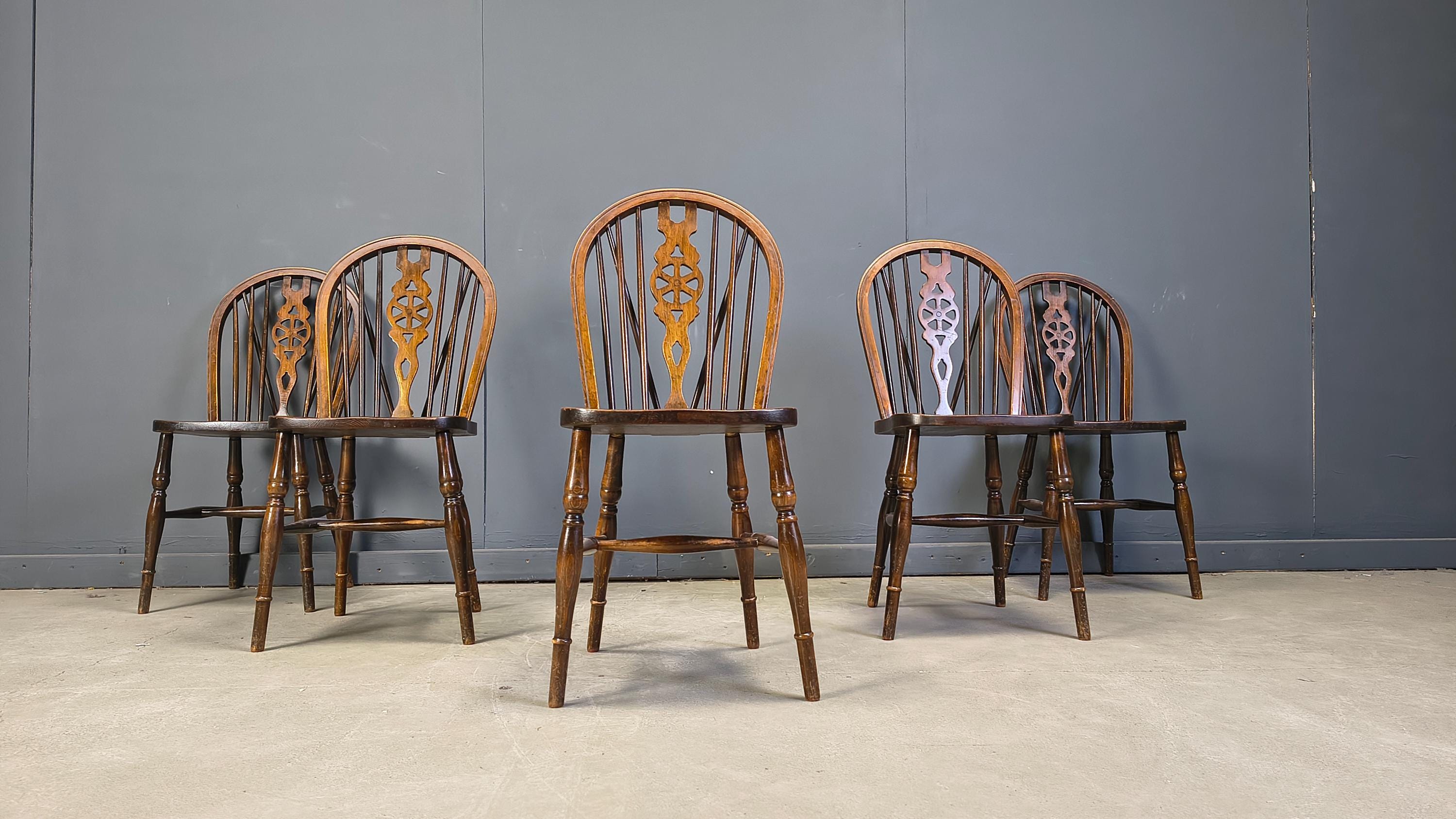 Spindle back dining chairs set of 4 - Etsy 日本