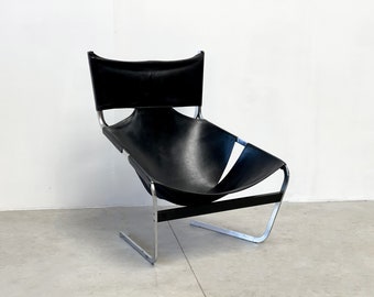 Pierre Paulin F444 lounge chair, 1960s - mid century lounge chair - design classic - vintage lounge chair