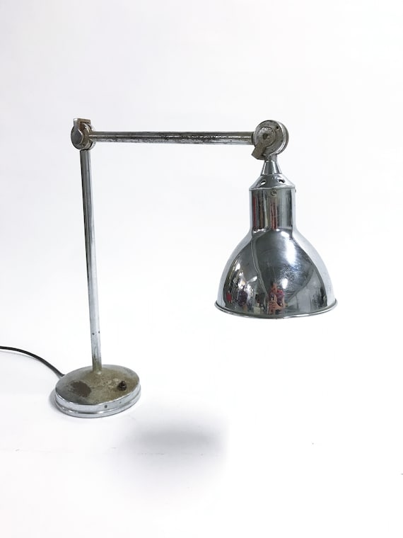 Large 2024 chrome lamp