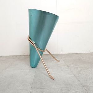Ettore Sottsass umbrella holder for Rinnovel Italy 1950&#39;s - vintage umbrella stand - vintage home decor - umbrella holder