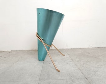 Ettore Sottsass umbrella holder for Rinnovel Italy 1950's - vintage umbrella stand - vintage home decor - umbrella holder