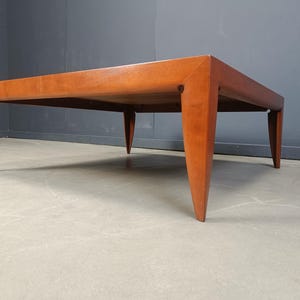 Vintage coffee table by Giorgetti, 1990s - italian coffee table - cherry wood coffee table - design coffee table