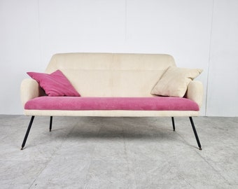 Two Seater Cocktail Sofa Bench Seat in Mustard Antique Gold Handmade in UK Etsy