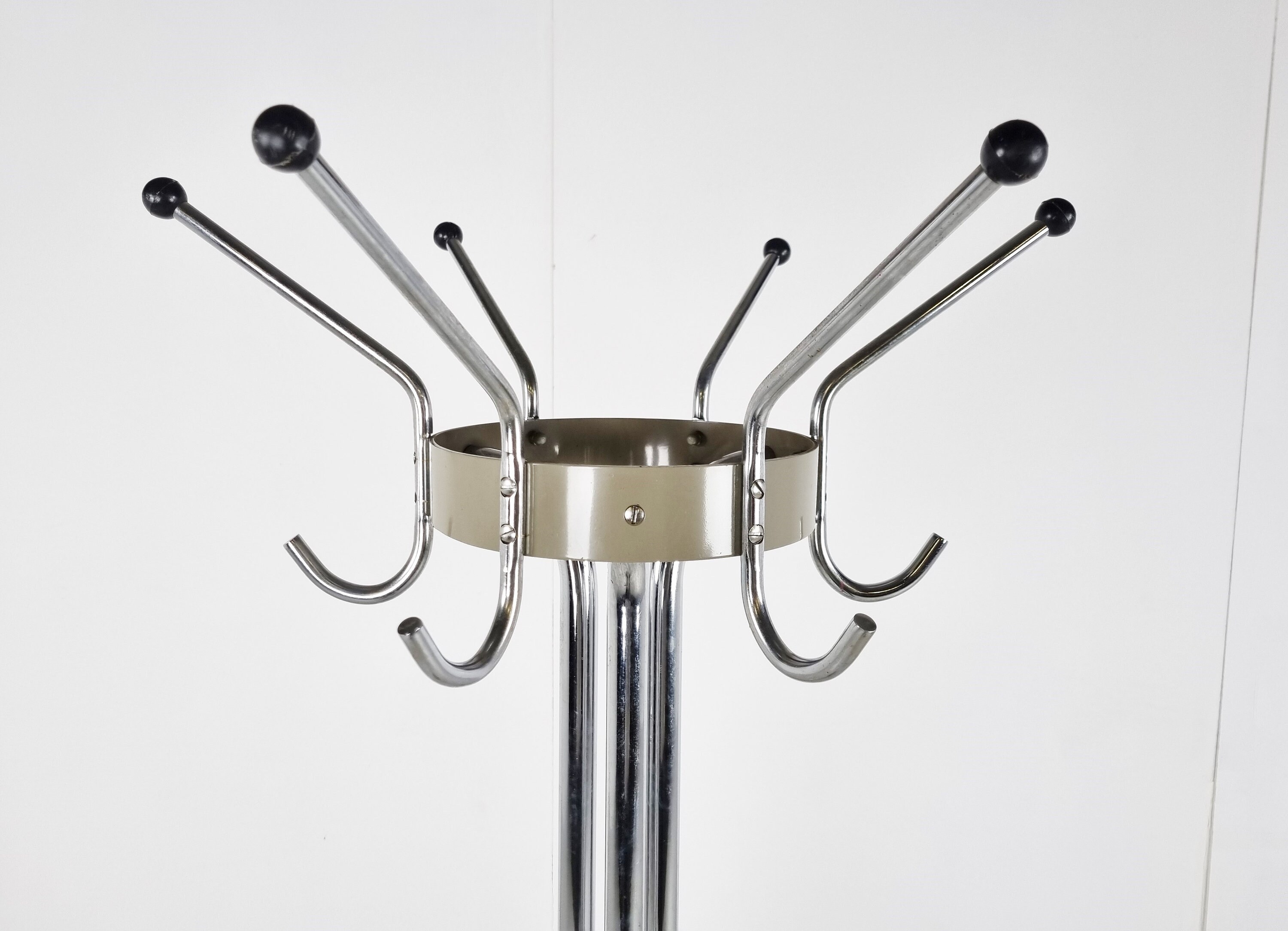 Vintage Chrome Coat Stands by Willy Van Der Meeren for Tubax Etsy UK