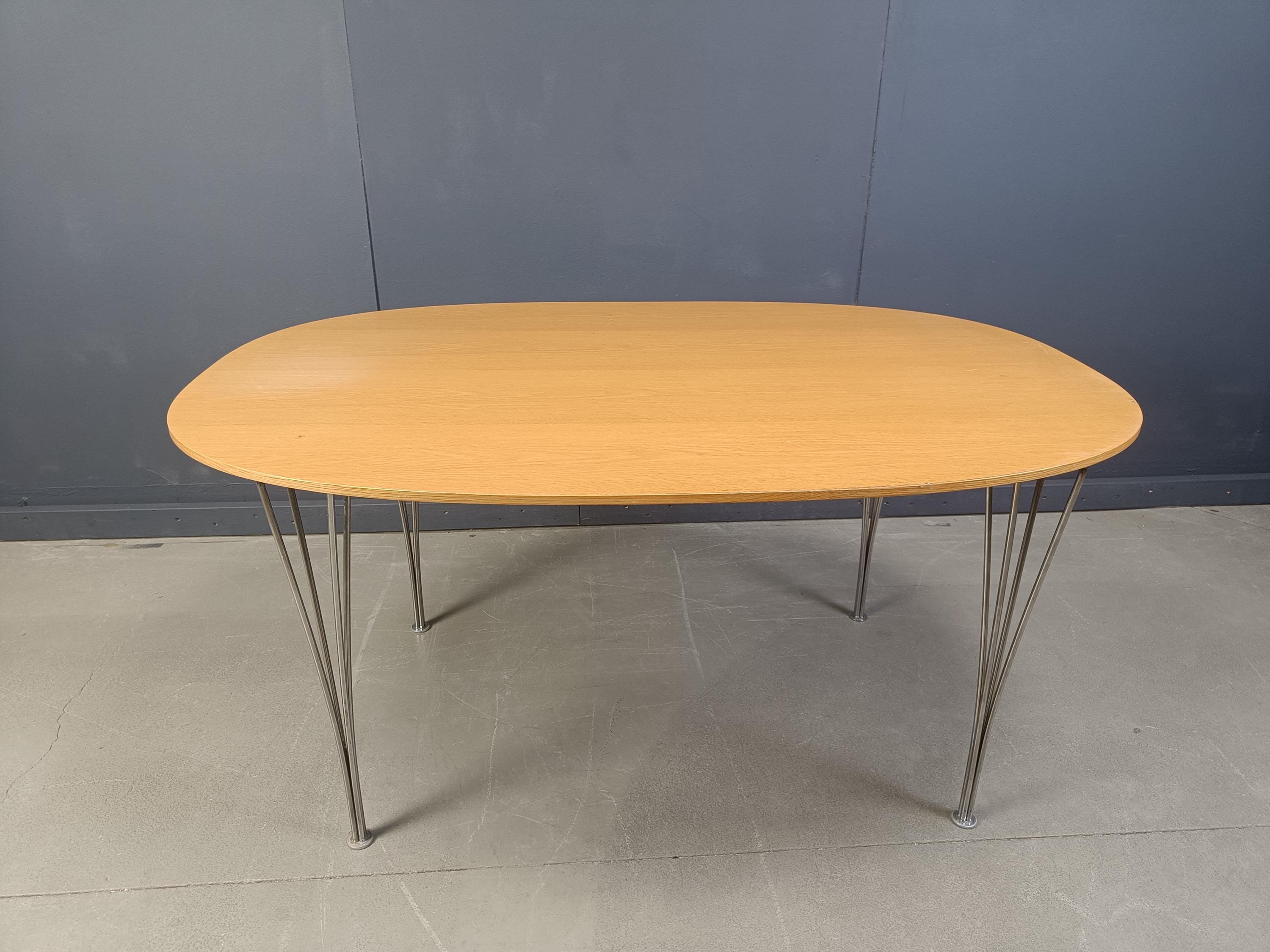 ダイニングテーブル SuperEllipse /Piet Hein & Bruno Mathsson Piet Hein & Bruno Mathsson, Super ellipse table, 1969