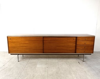 Vintage sideboard by Pieter De Bruyne for AL Meubel, 1960s - mid century modern sideboard - belgian design sideboard