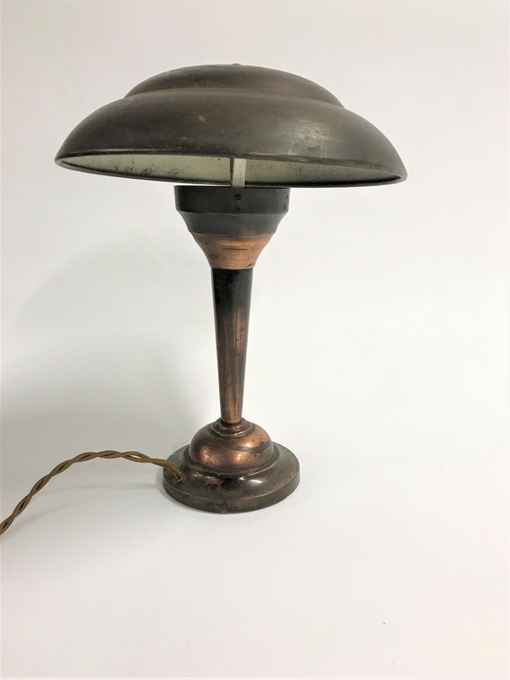 art nouveau desk lamp