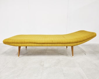 Mid century daybed, 1960s - vintage daybed - vintage design daybed - vintage chaise longue
