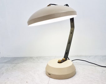 Vintage verstellbare Schreibtischlampe, 1970er Jahre - Mid Century Tischlampe - Industrie Tischlampe - Vintage Design Lampe - Italienische Schreibtischlampe
