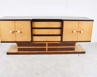 Italian art deco sideboard, 1930s - art deco credenza - antique italian sideboard - vintage sideboard