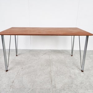 Rare table model 3605 by Arne Jacobsen, 1950s - mid century modern table - scandinivian teak table