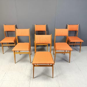 Mid century italian dining chairs, 1950s - vintage italian dining chairs - vintage design dining chairs - italian chairs