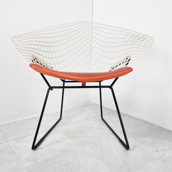 Chaise longue Diamond par Harry Bertoia pour Knoll, années 1970 - chaise longue vintage - chaise latérale vintage - chaise design knoll