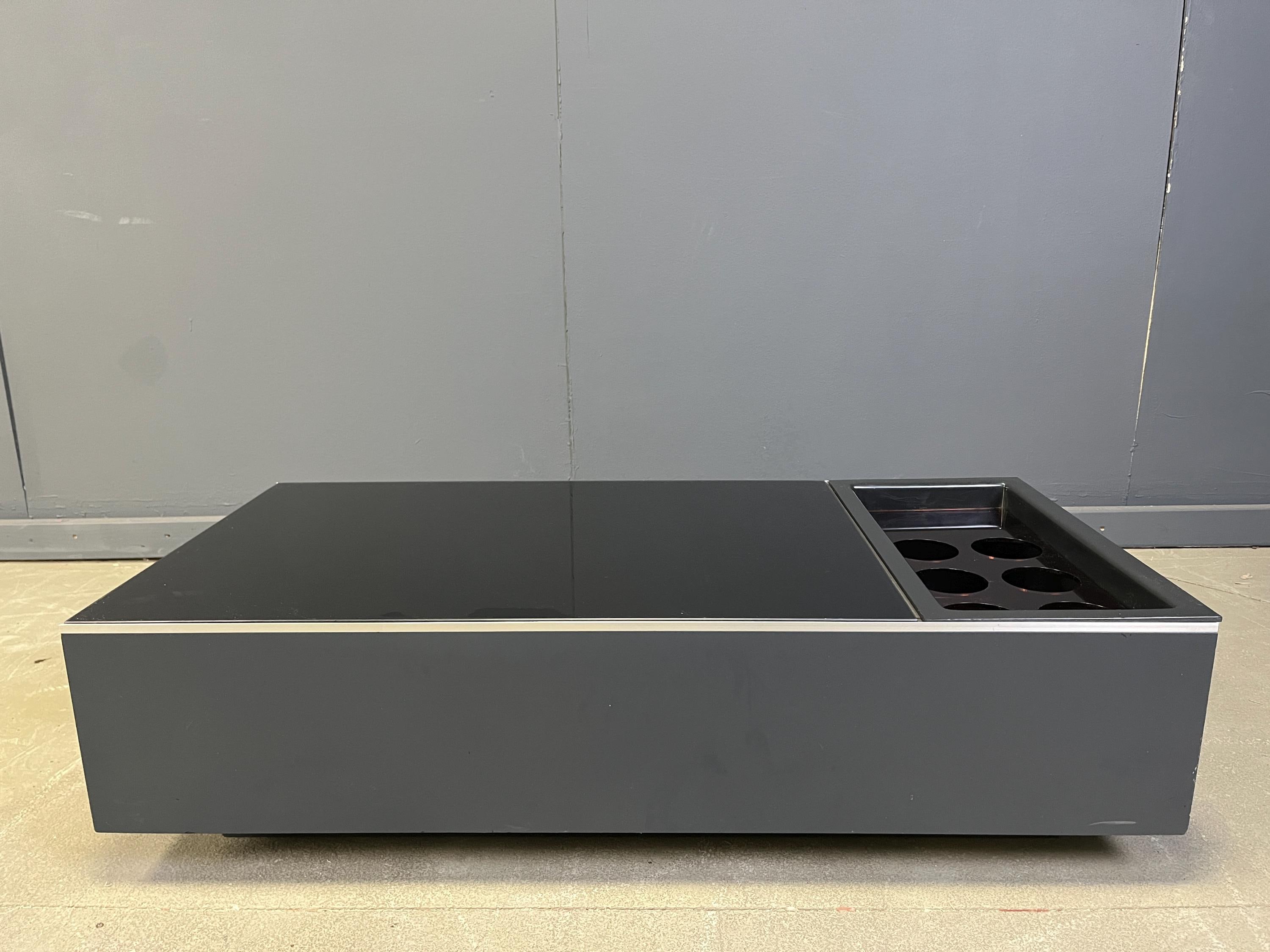 Vintage Coffee Table by Roche Bobois, 1980s - Bar Coffee Table