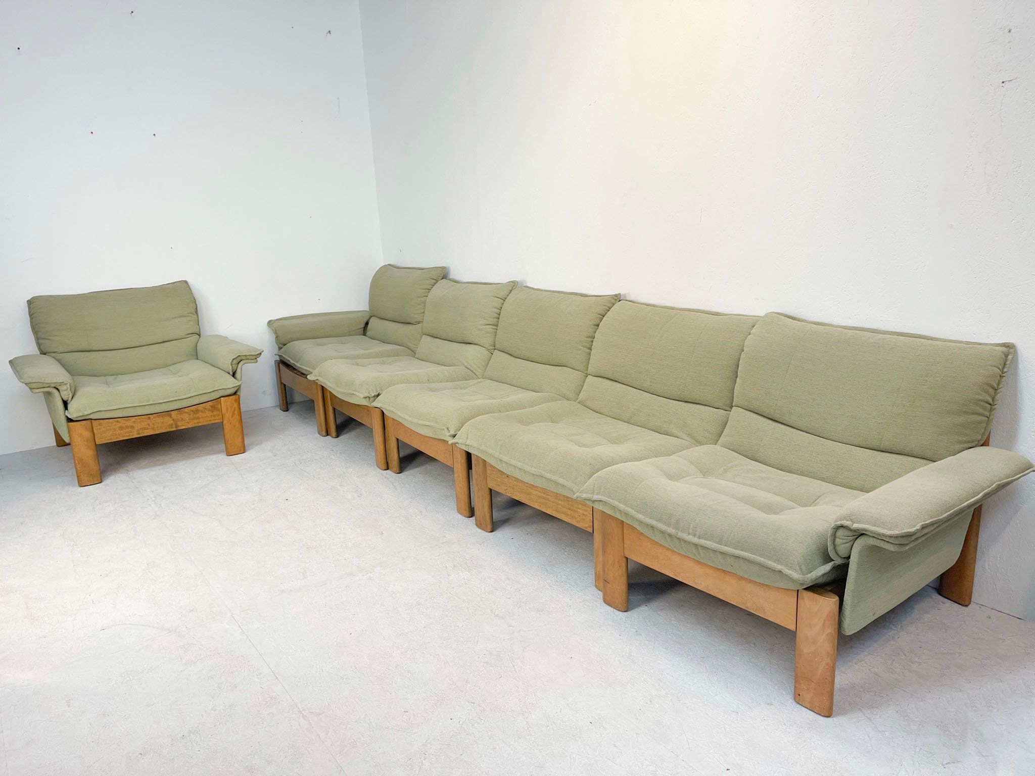 Sofa set sale made of wood
