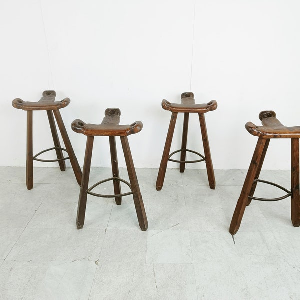 Vintage Bar Stools Etsy