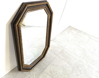 Vintage mirror by Deknudt, 1970s - mid century modern mirror - hollywood regency mirror - seventies mirror