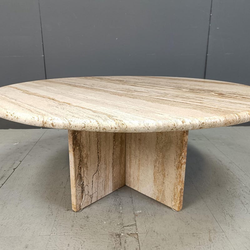Travertine Coffee Table - Etsy UK