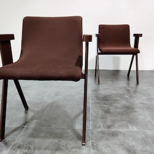 Mid century armchairs by Ettore Sottsass for Olivetti, 1970s - vintage armchairs - italian armchairs - vintage side chairs