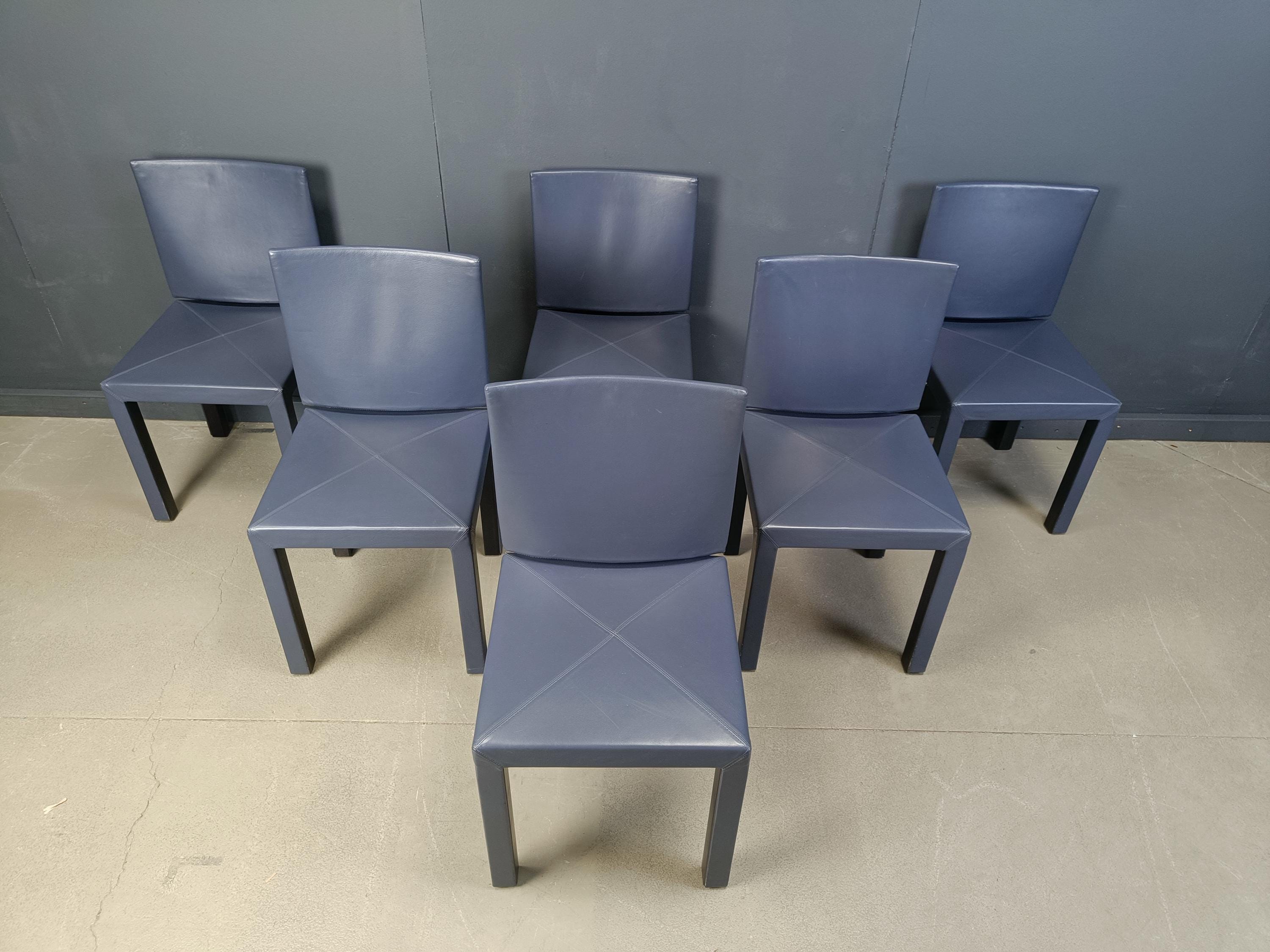 Arcadia Dining Chairs by Paolo Piva for B& B Italia Set of 6