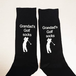 Personalised golf socks image 1