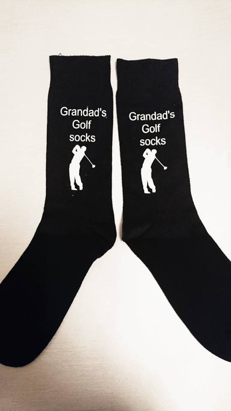 Personalised golf socks image 1