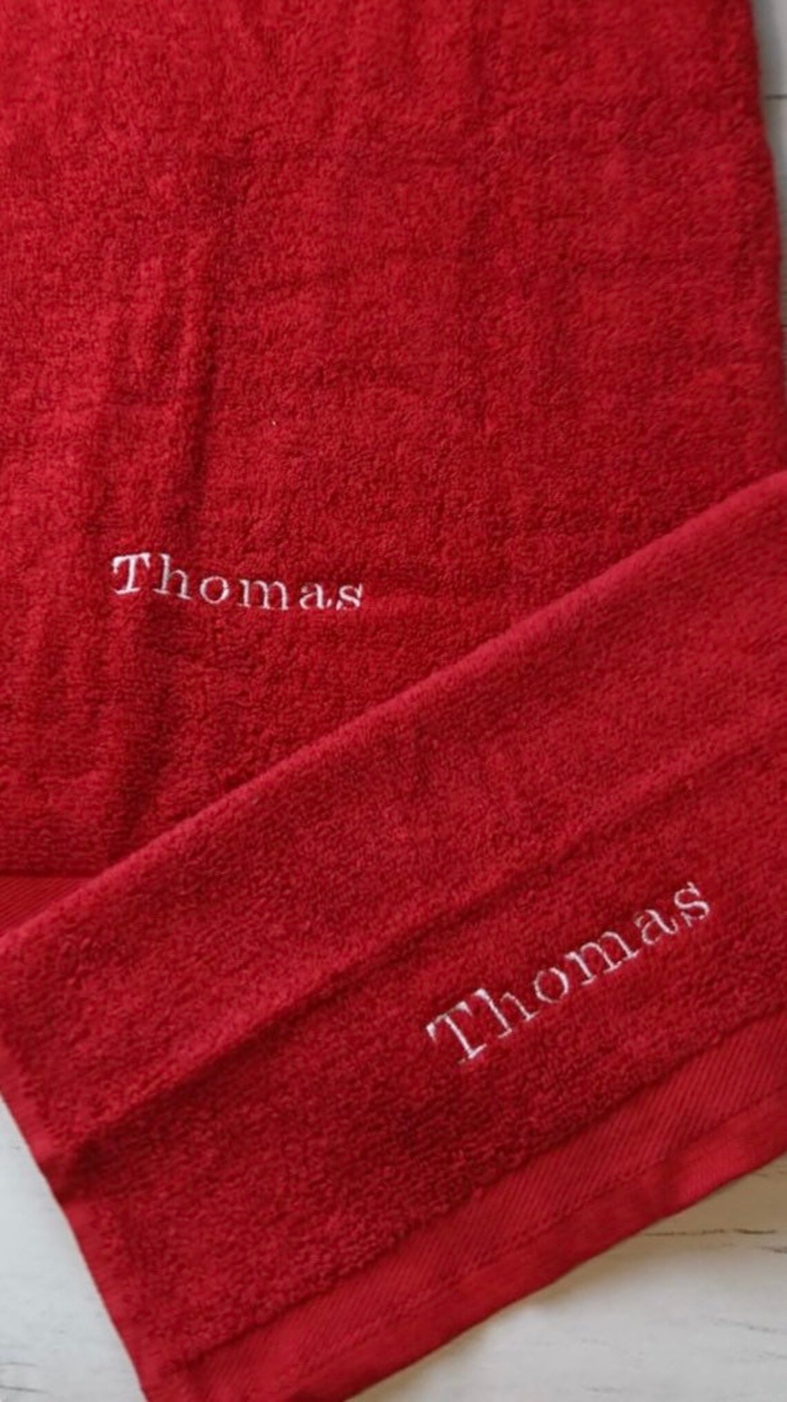 Personalised bath sheet embroidered bath sheet towel set Etsy